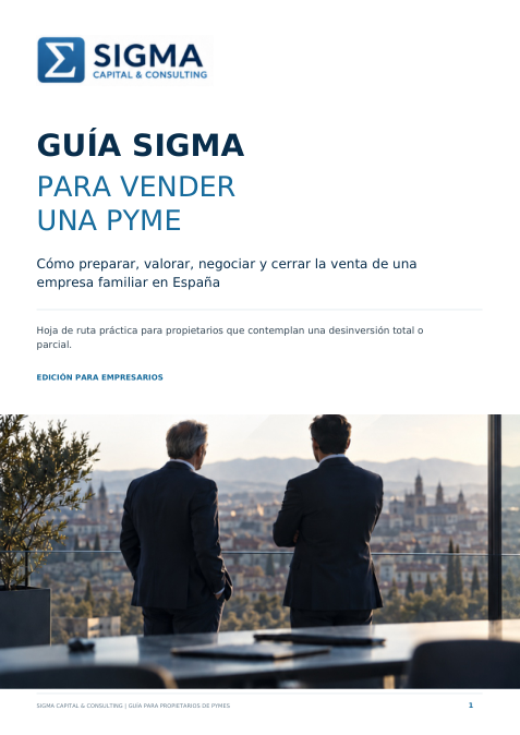 Portada: Guía para vender una pyme